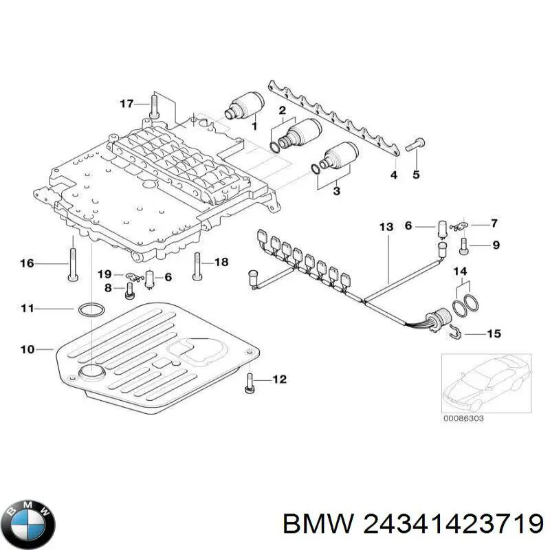  BMW 24341423719 цена, от 180.54 USD