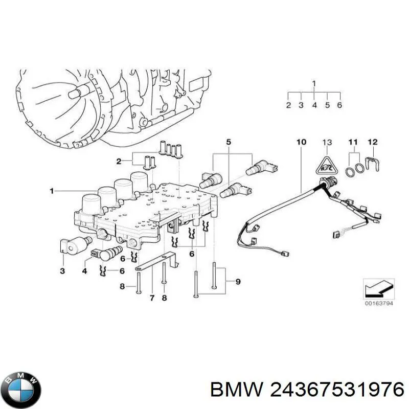 Купить 24367531976 BMW 