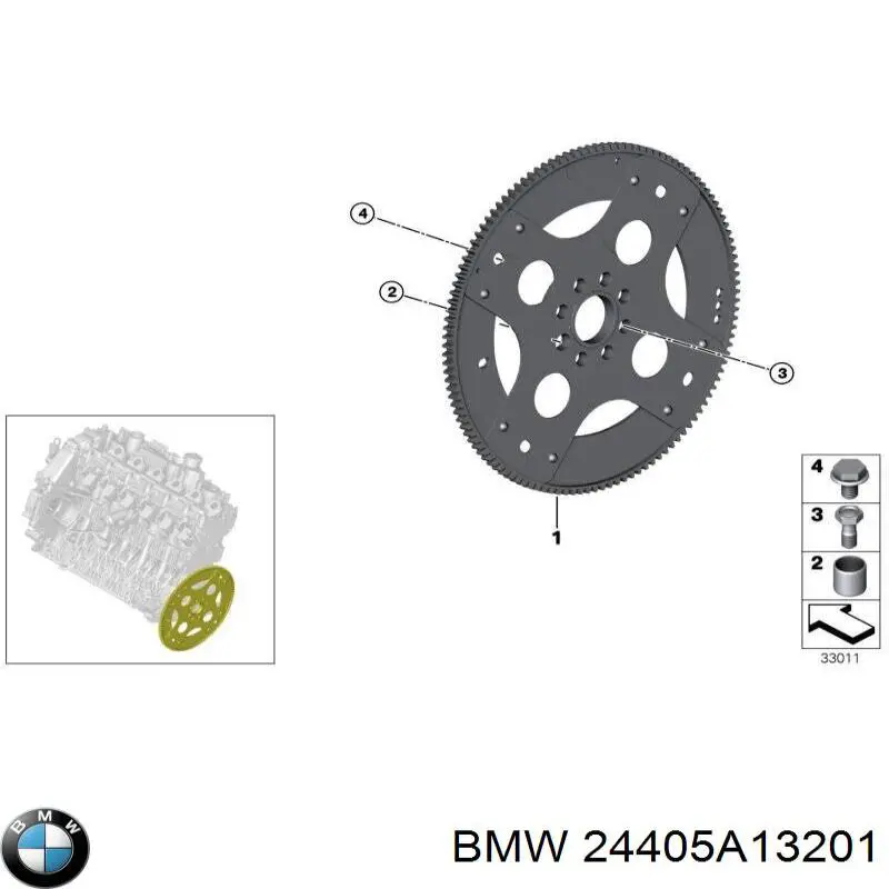 Гидротрансформатор АКПП BMW 24405A13201 цена, от 126.69 USD