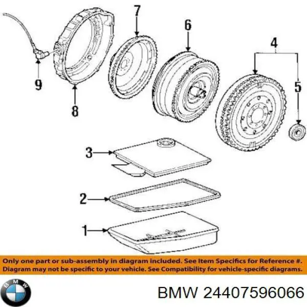Купить 24407596066 BMW 