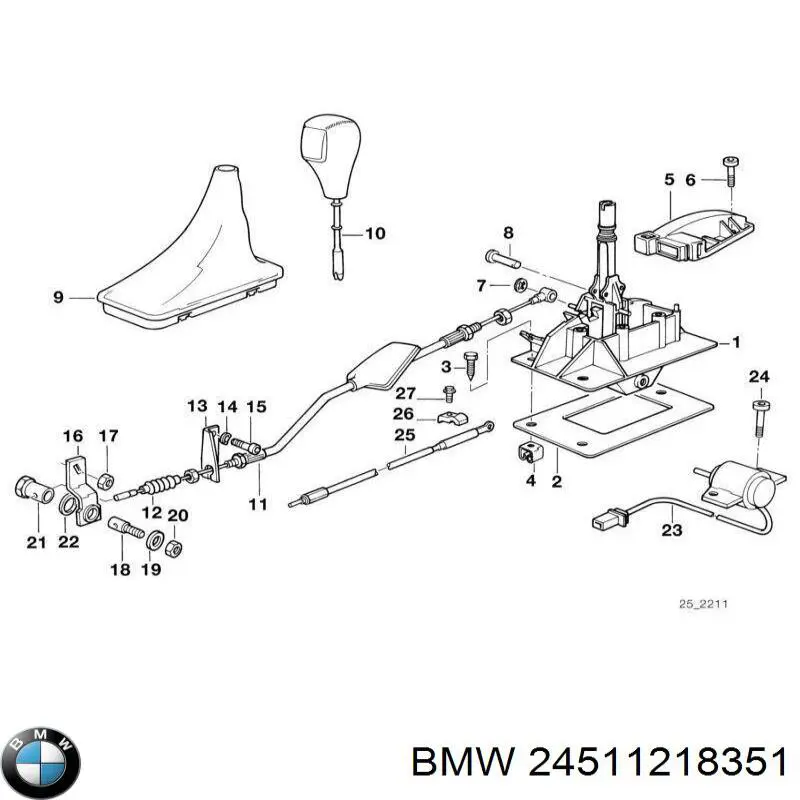 24511218351 BMW 
