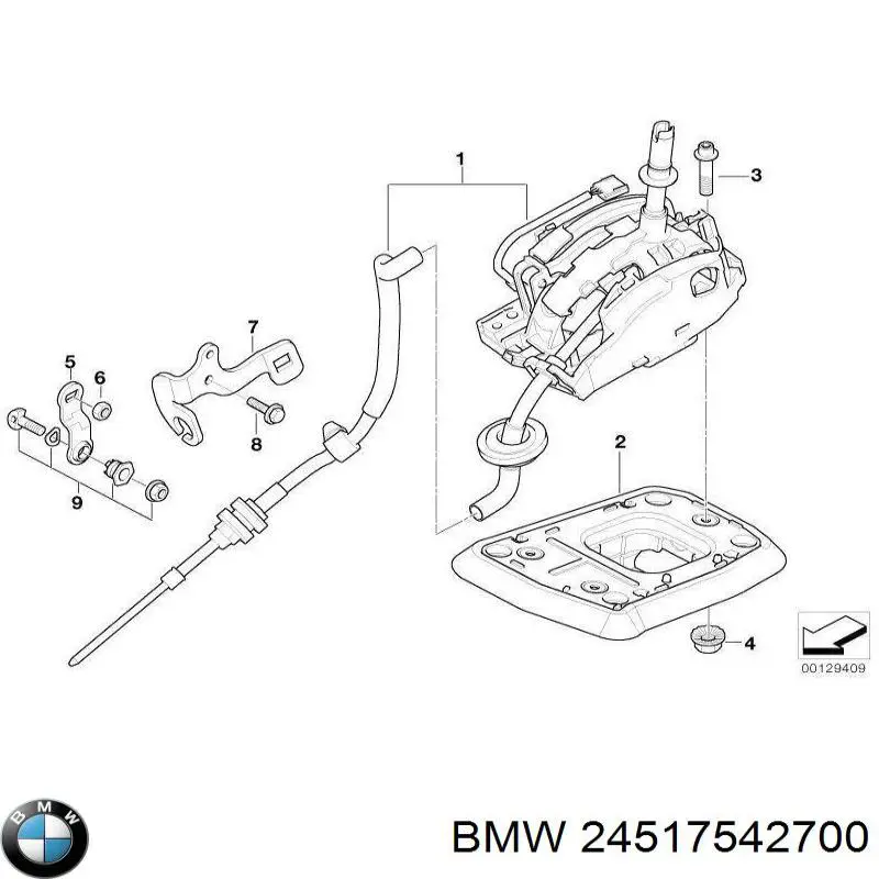  BMW 24517542700