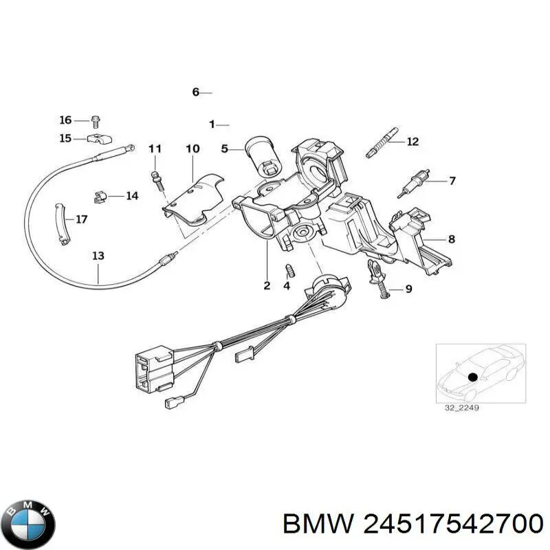 24517542700 BMW 