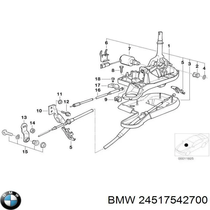 Купить 24517542700 BMW 