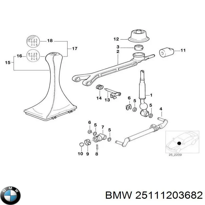  BMW 25111203682