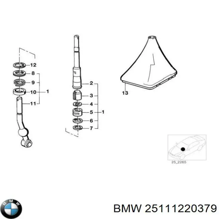 Закладная гайка под саморез BMW 25111220379 цена, от 1.45 USD