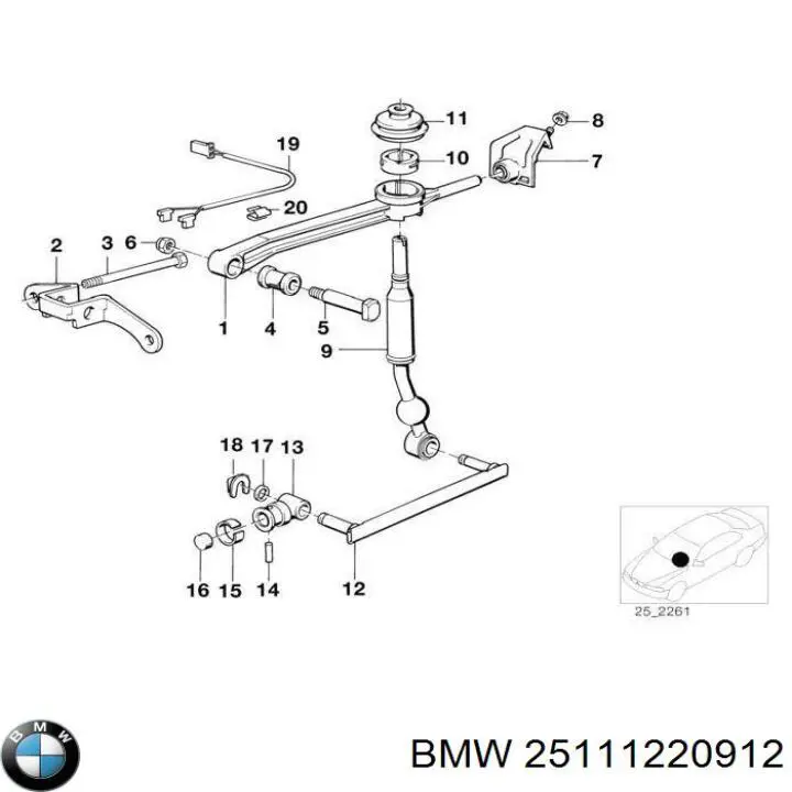 25111220912 BMW 