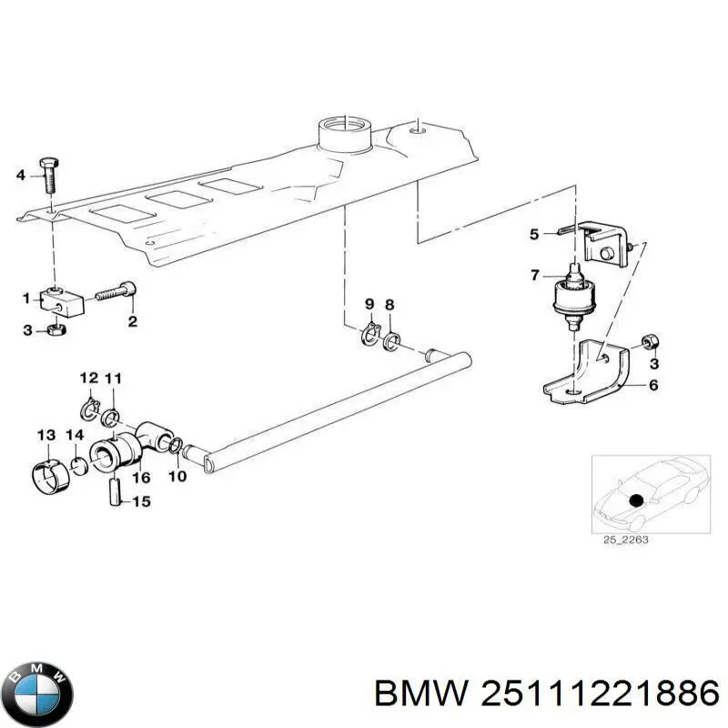  25111221886 BMW