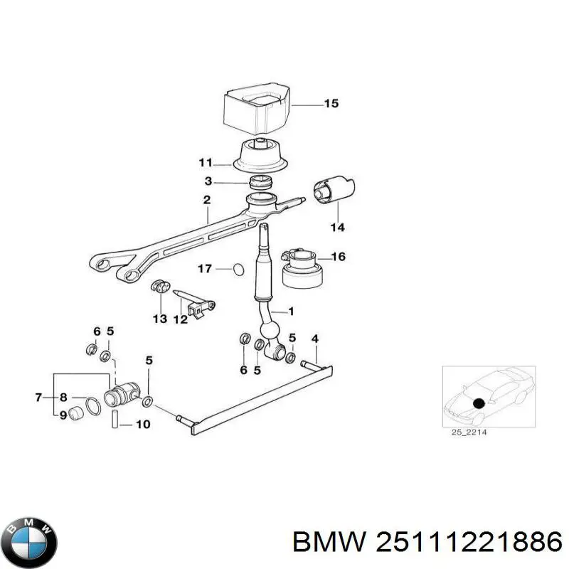  BMW 25111221886