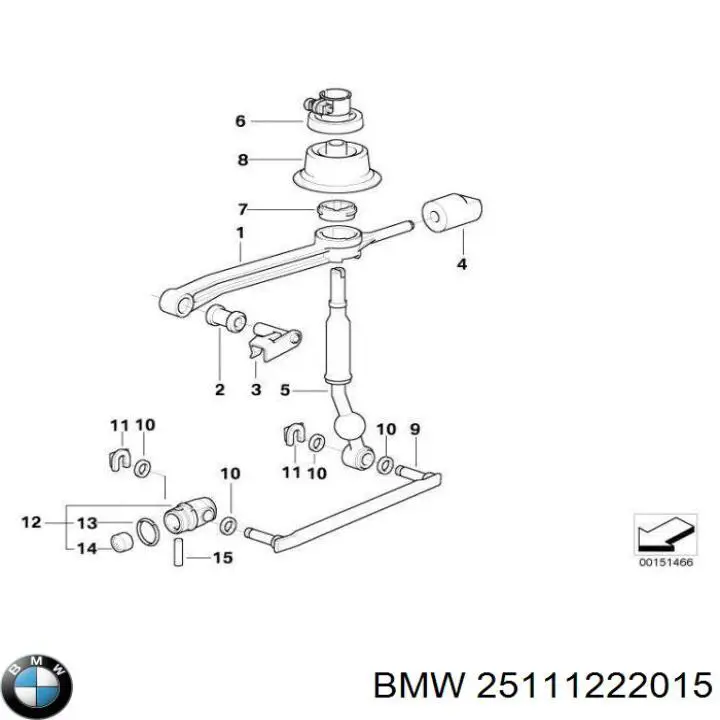 Втулка рычага кпп Febest BMMGBE90 цена, от 15.52 USD