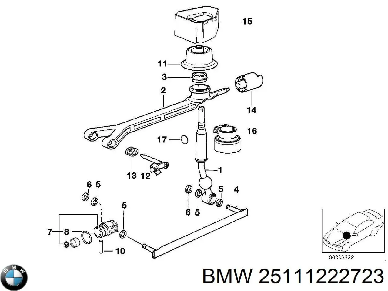  25111222723 BMW