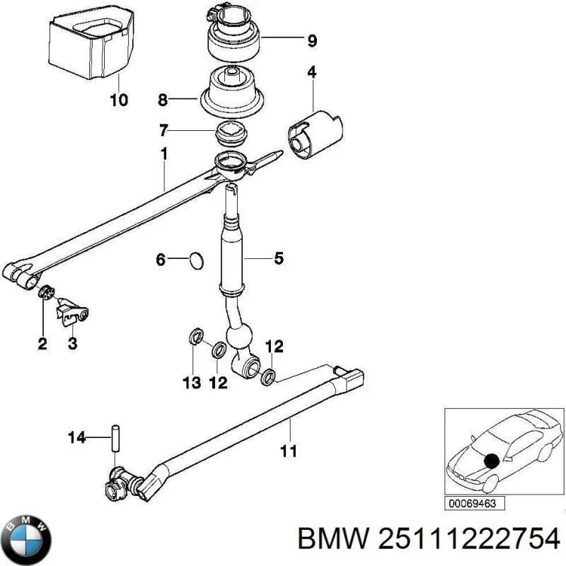  25111222754 BMW