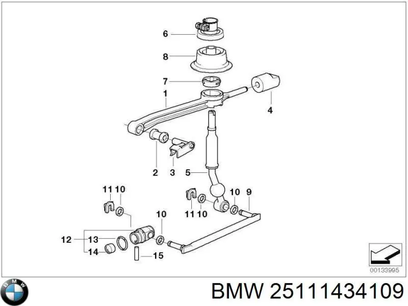  25111434109 BMW