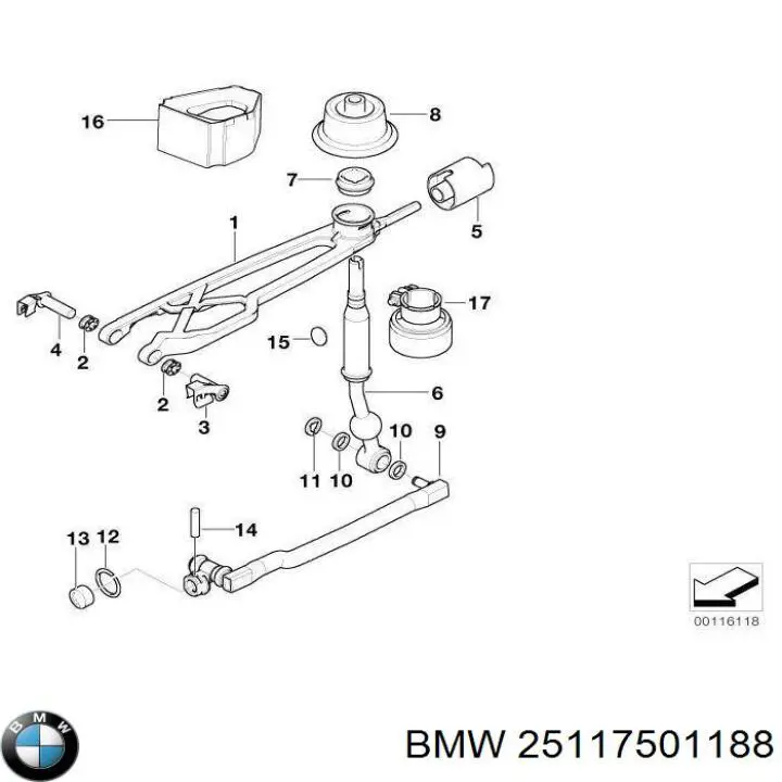  BMW 25111434360 цена, от 42.34 USD