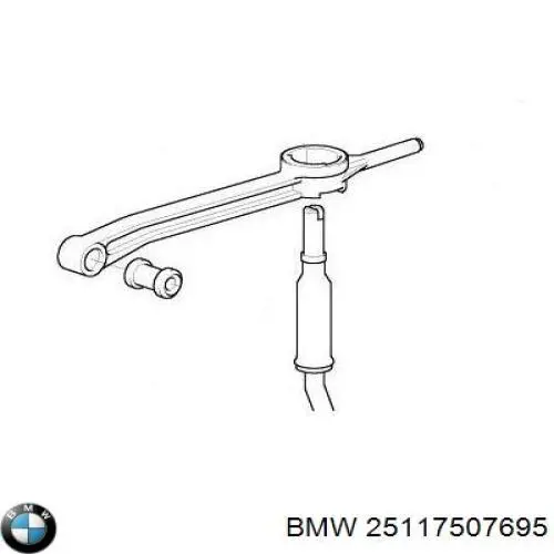 Втулка кулисы 25117507695 BMW