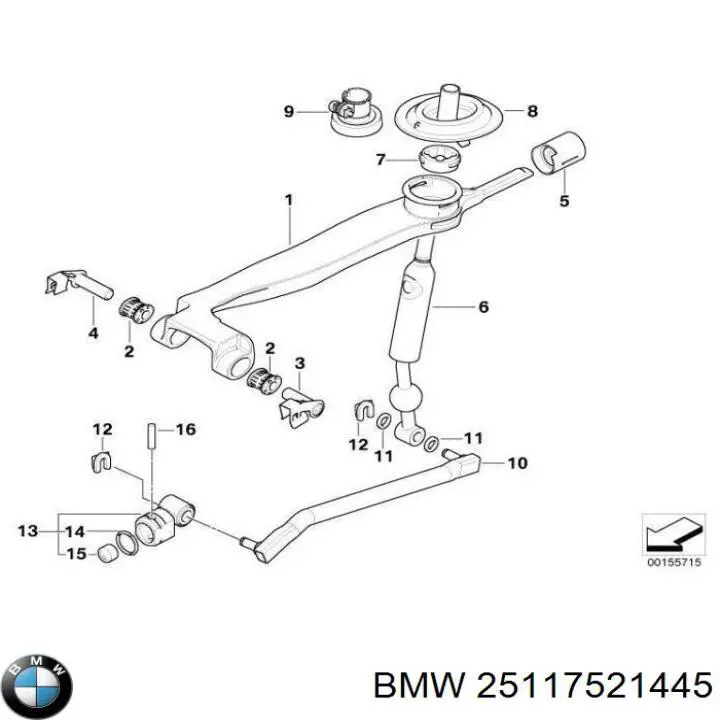 25117521445 BMW 