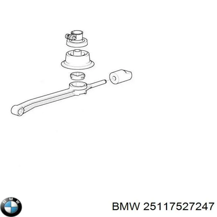 Купить 25117527247 BMW Рычаг коробки передач