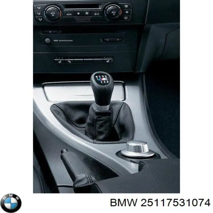 Рукоятка рычага КПП BMW 25117546055