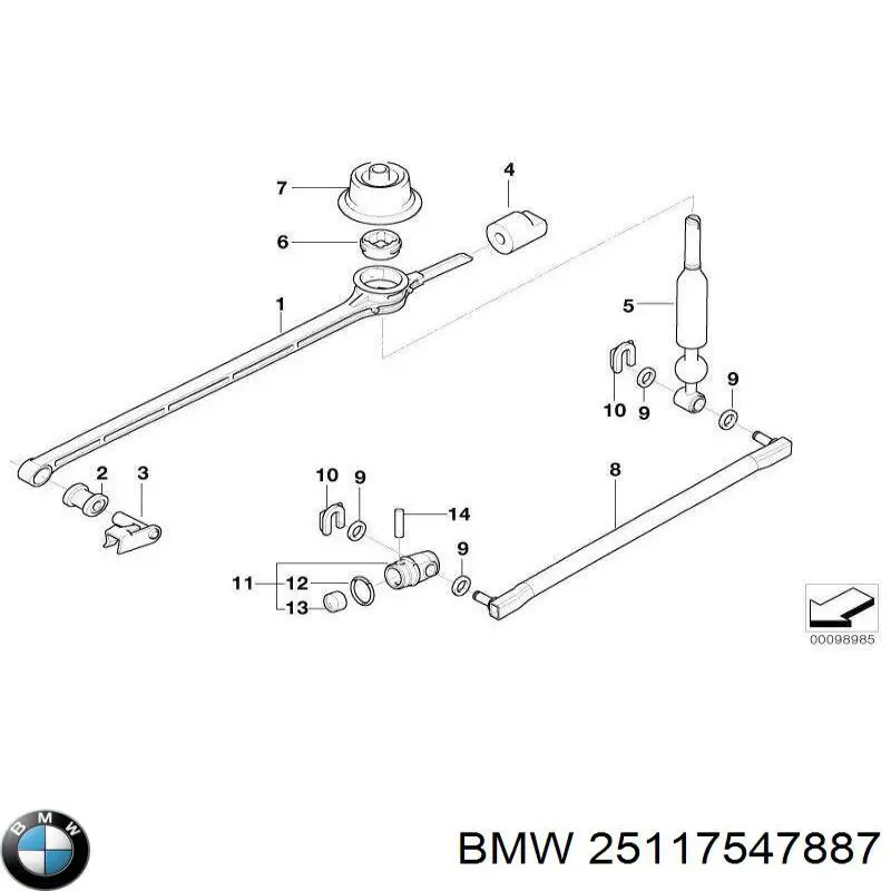  BMW 25117547887 цена, от 66.09 USD