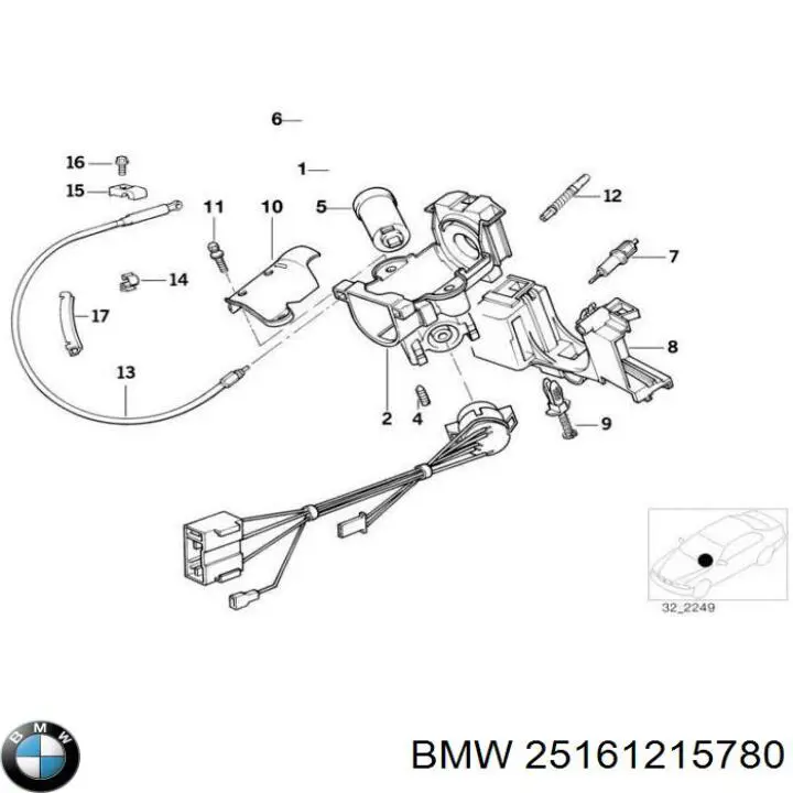 BMW 25161215780 цена, от 5.71 USD