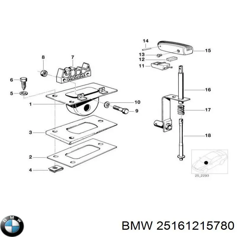  25161215780 BMW