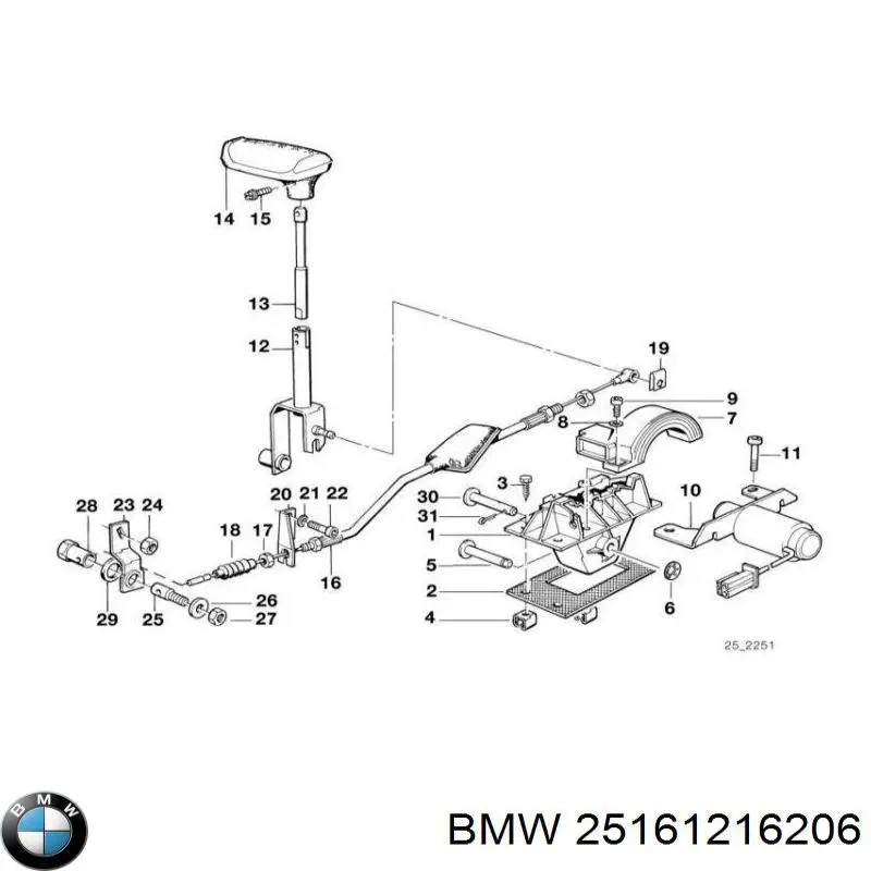 25161216206 BMW 