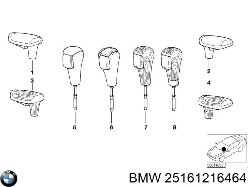 25161216464 BMW 