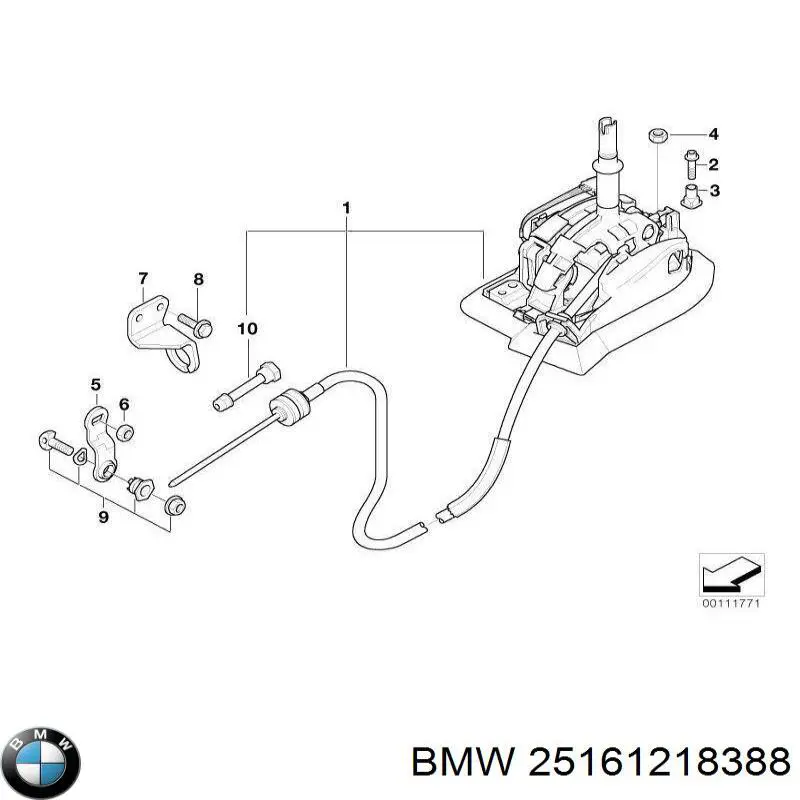 Mecanismo de mudança (ligação) para BMW 5  E34