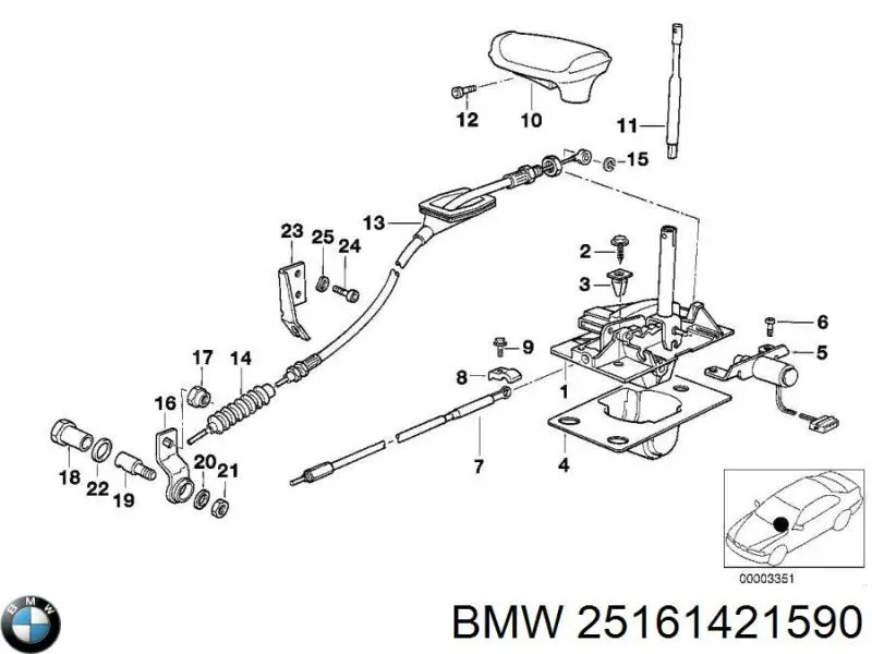 25161421590 BMW 