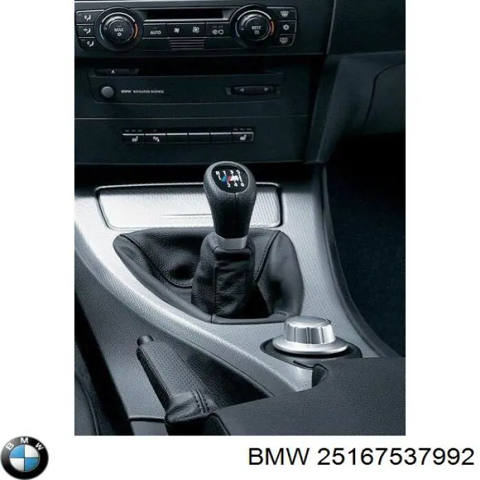 Рукоятка рычага КПП BMW 25167537992