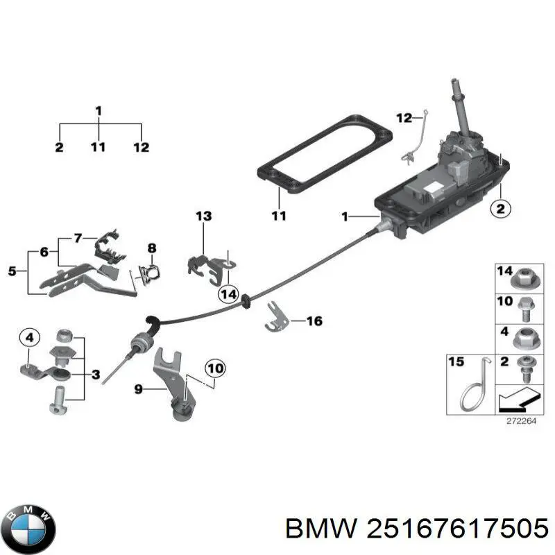 25167644233 BMW 