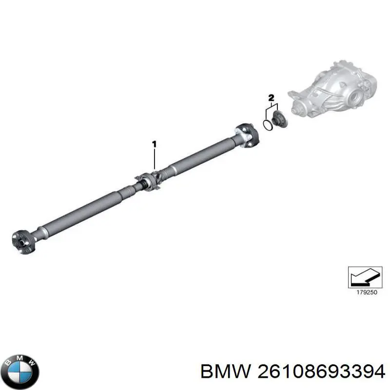 Junta universal traseira montada para BMW 7 (F01, F02, F03, F04)