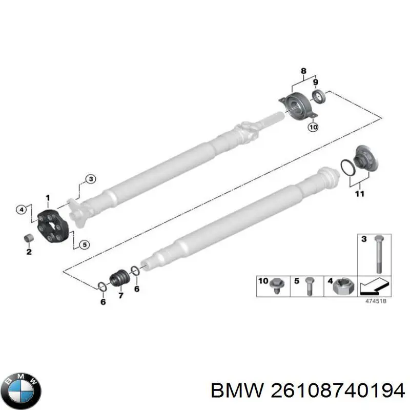 26108740193 BMW 