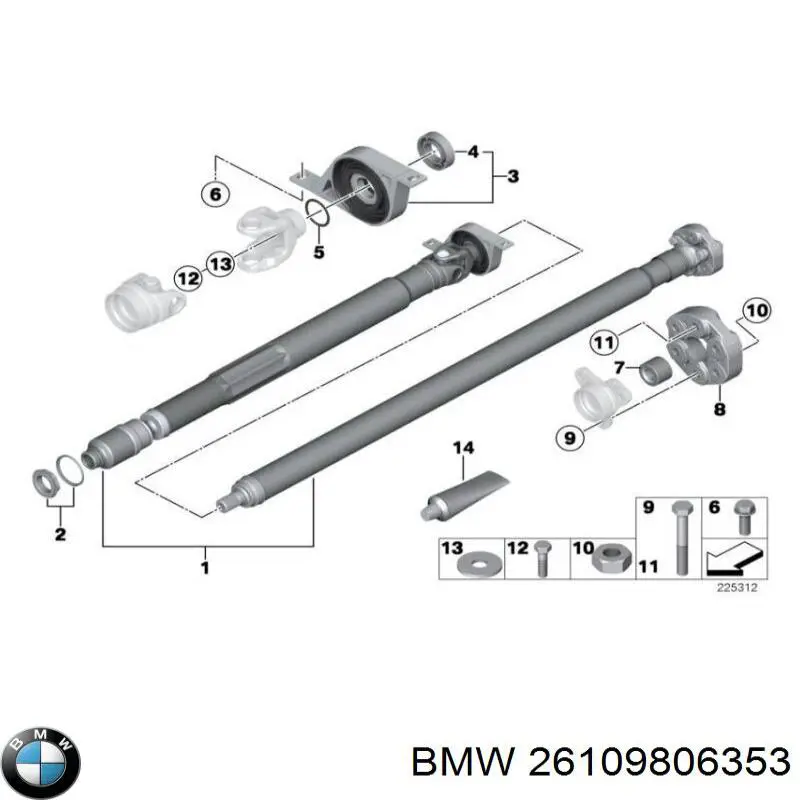  26109806353 BMW