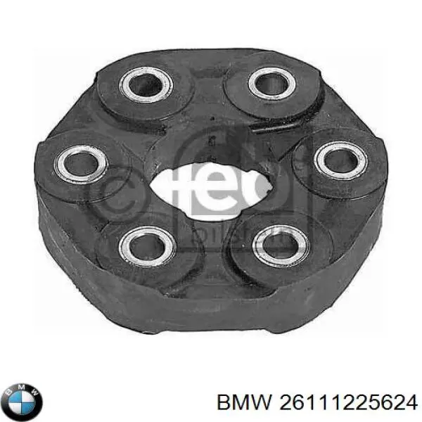 26111225624 BMW муфта кардана эластичная передняя/задняя