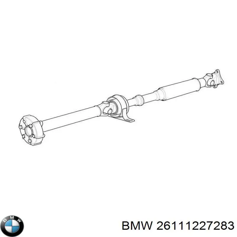 Вал карданный задний в сборе BMW 26111227283 цена, от 1091.79 USD