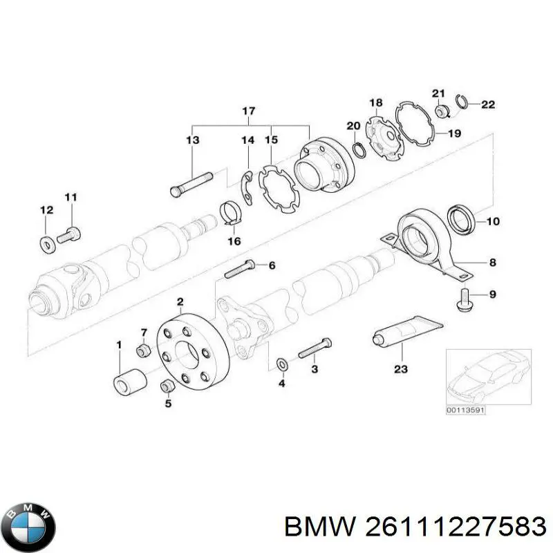  26111227583 BMW
