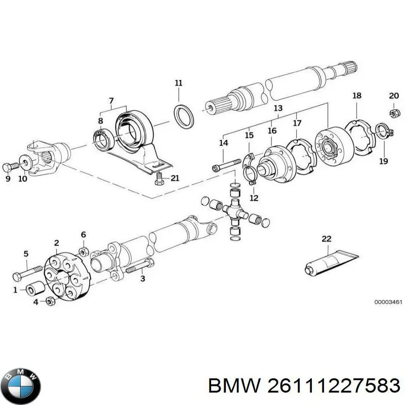 Купить 26111227583 BMW 