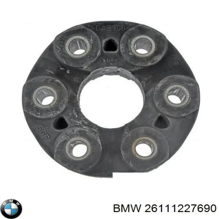 Купить 26111227690 BMW Муфта кардана эластичная передняя