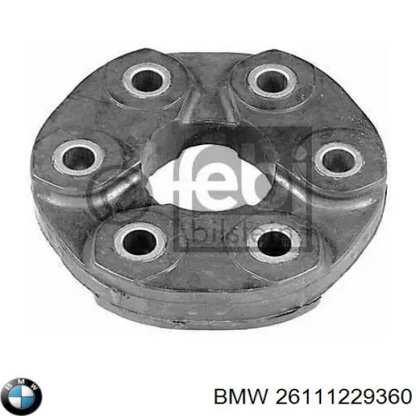 Муфта кардана эластичная передняя 26111229360 BMW