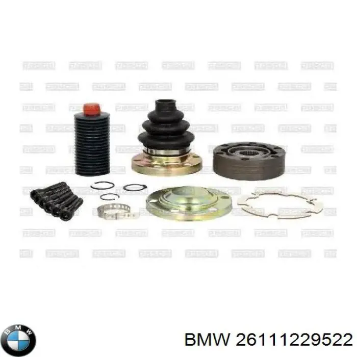 ШРУС карданного вала заднего, задний 26111229522 BMW