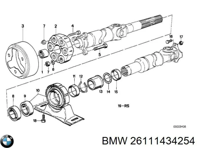 26111434254 BMW 