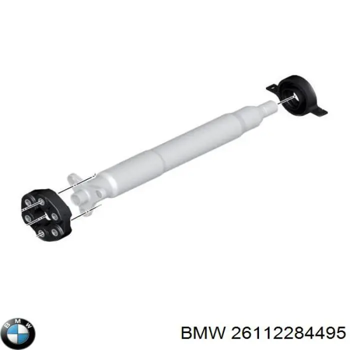 Купить 26112284495 BMW Муфта эластичная карданного вала
