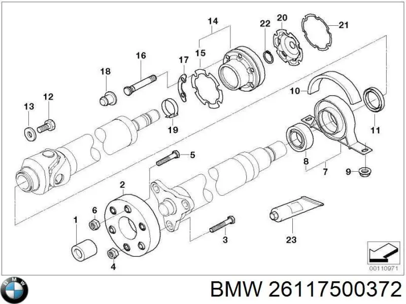  26117500372 BMW