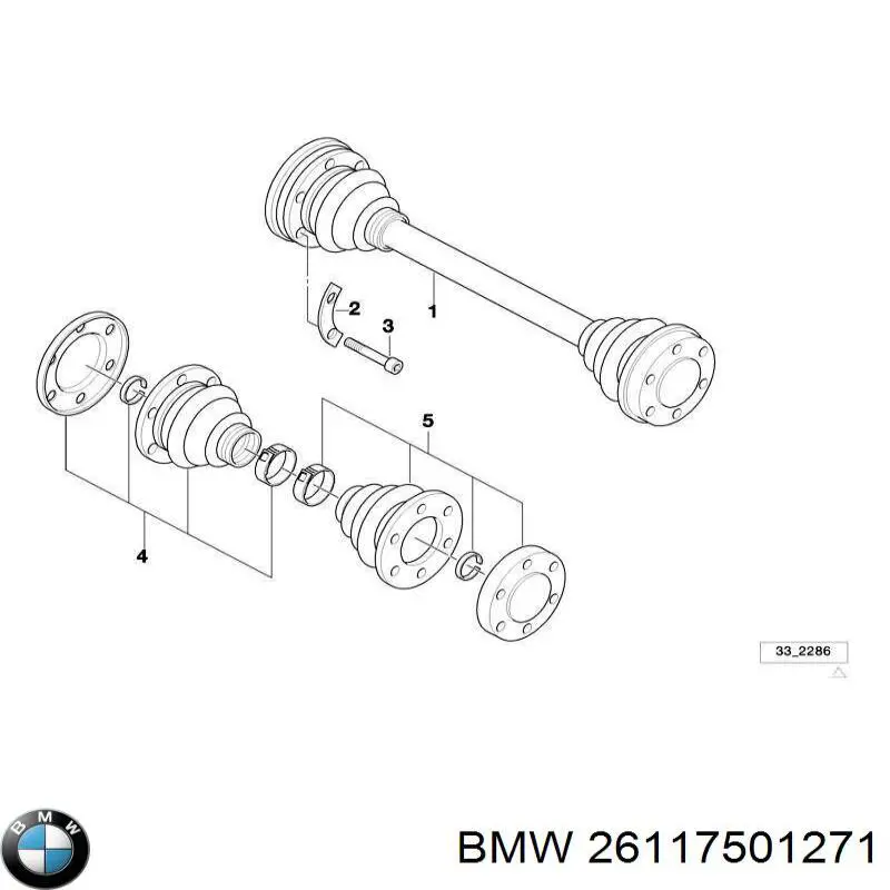 26117501271 BMW 