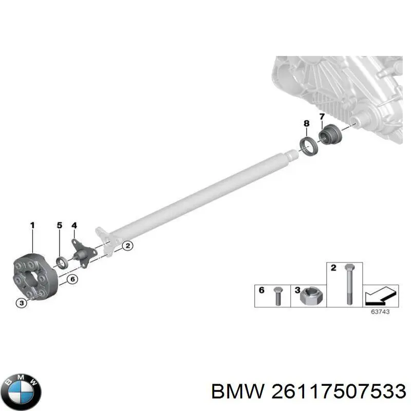  26117507533 BMW