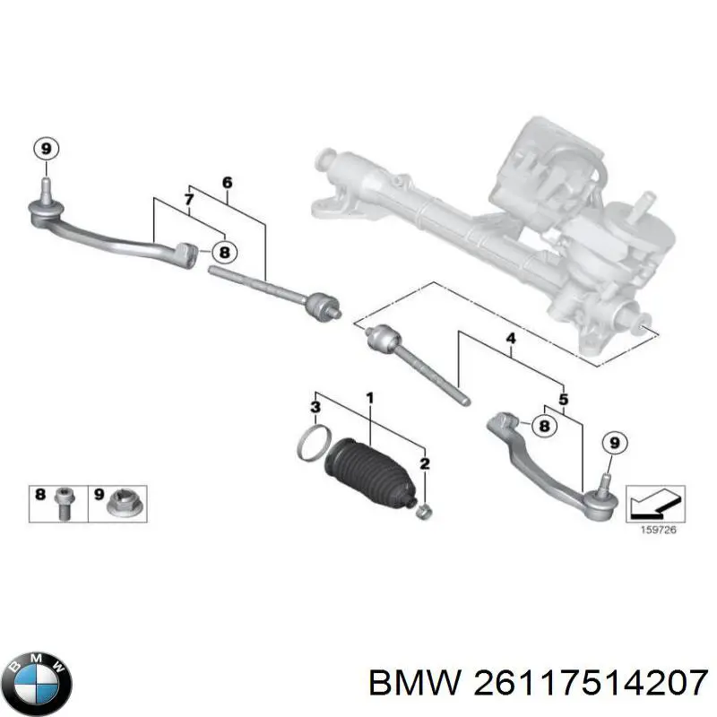 26117514207 BMW acoplamento elástico do veio de transmissão