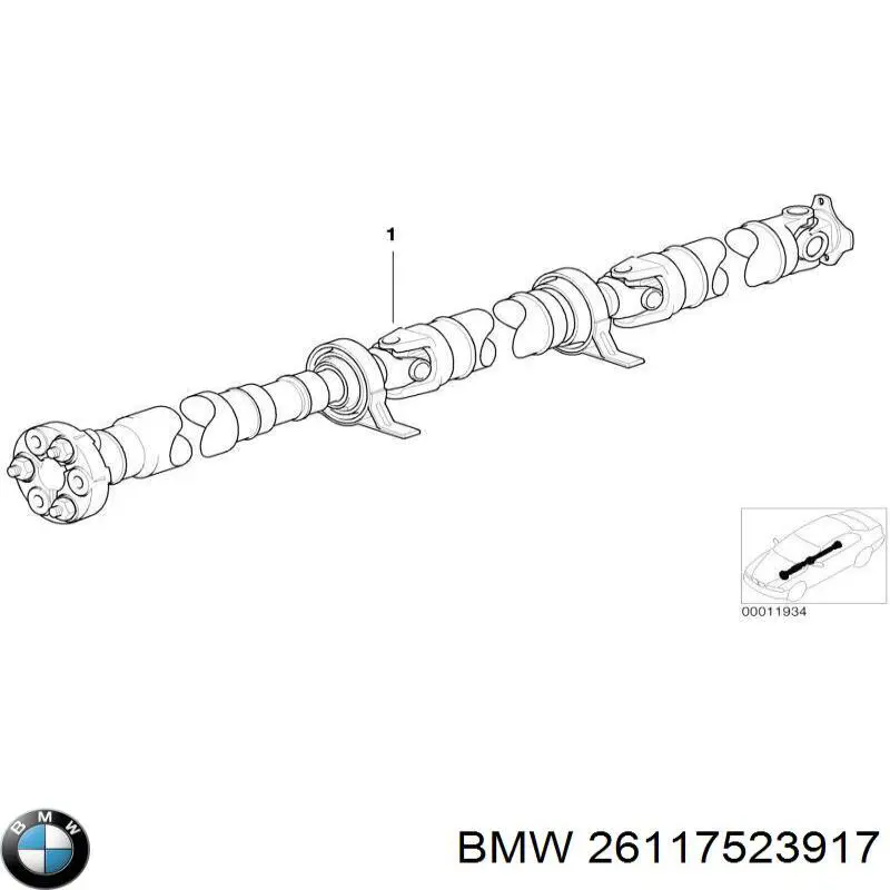 26117523917 BMW 