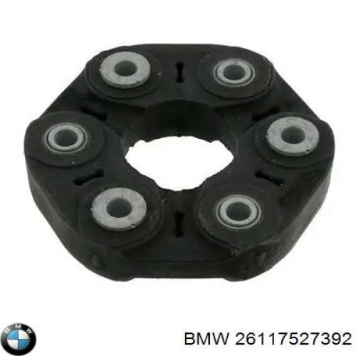 26117527392 BMW муфта кардана эластичная задняя