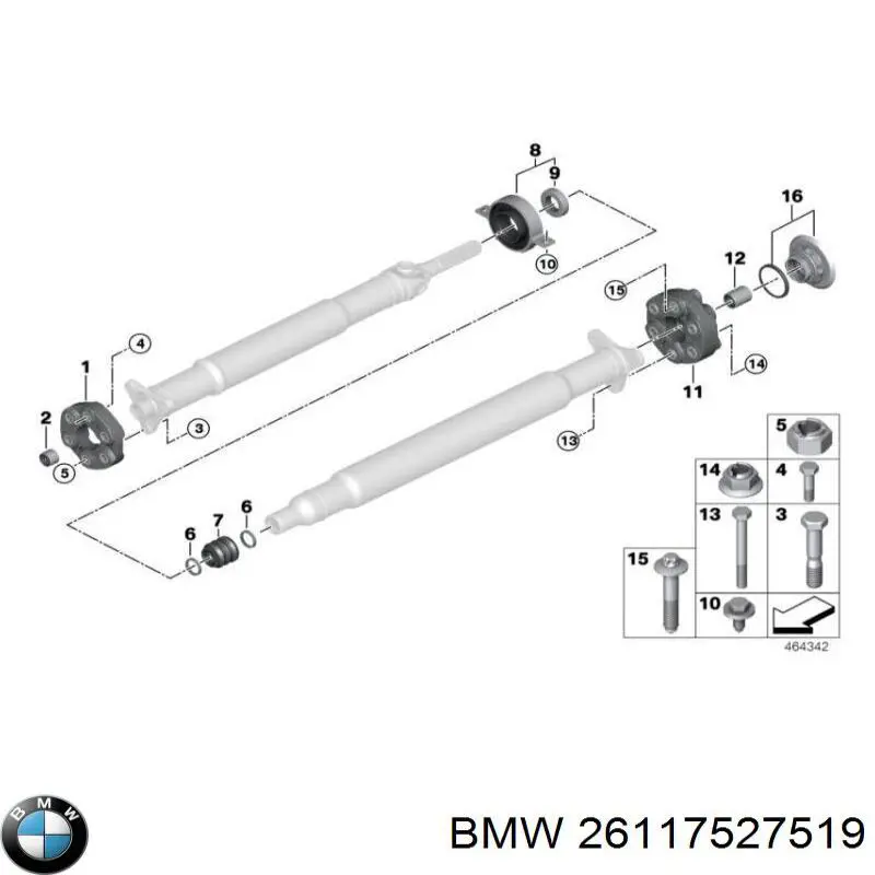  BMW 26117527519 цена, от 5.12 USD